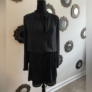 Hilary Radley long sleeve slip dress.